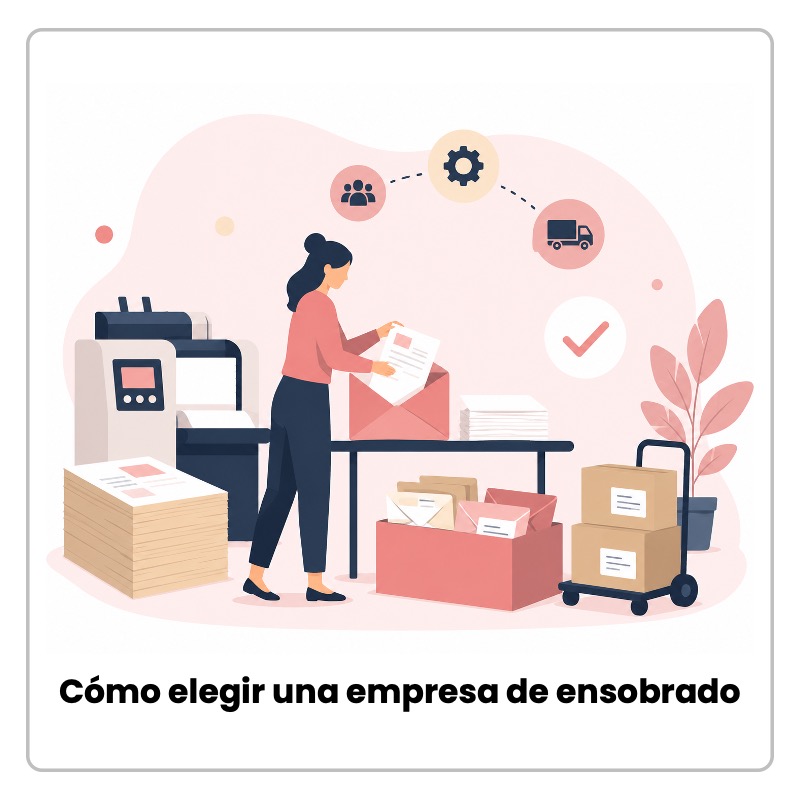 Cómo elegir una empresa de ensobrado: guía práctica para tus campañas de marketing directo
